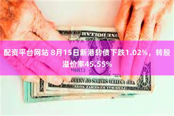 配资平台网站 8月15日新港转债下跌1.02%，转股溢价率45.55%